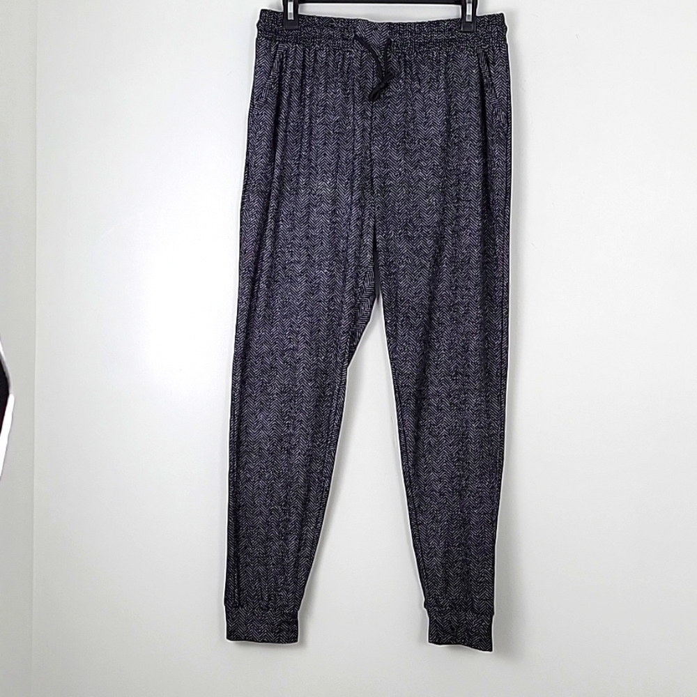 Herringbone Joggers Size XL Super Soft